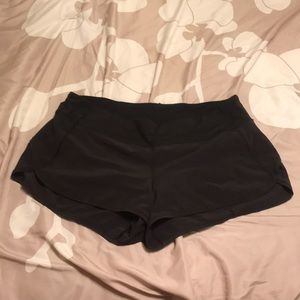 Black LuluLemon Speed Shorts